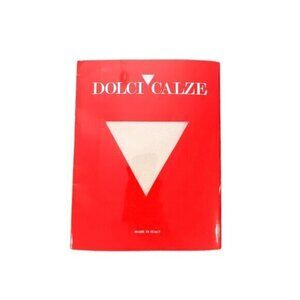 Dolci Calze Nylon Pantyhose Art 1502 0716 Collant Rita IVORY Avorio 50 MED Italy